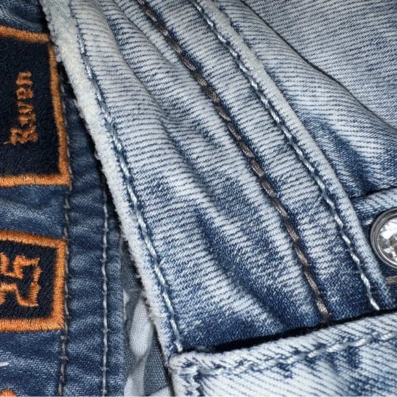 Women's rock revival Raven straight size 25 - Picture 5 of 5